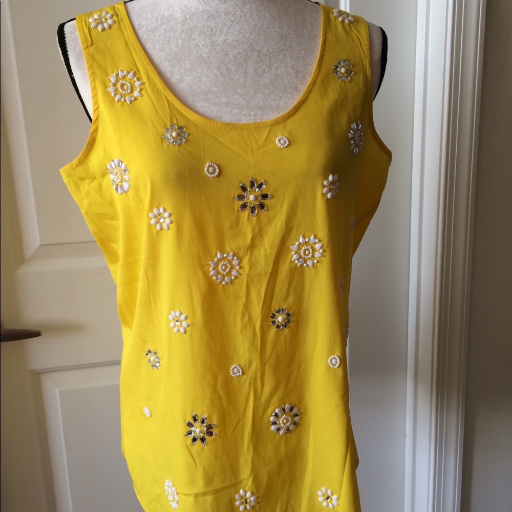 Banana Republic jeweled top